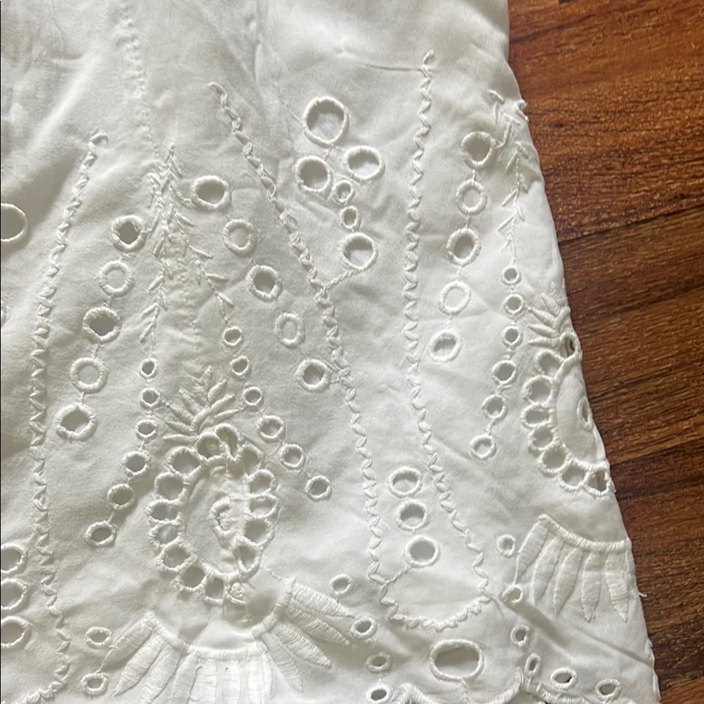 Motherhood Maternity White Sleeveless V-Neck Sundress - Picture 5 of 5